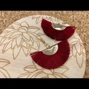 Fan Tassels on brass findings!